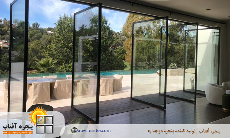 انواع پنجره دوجداره محوری؛ افقی و عمودی