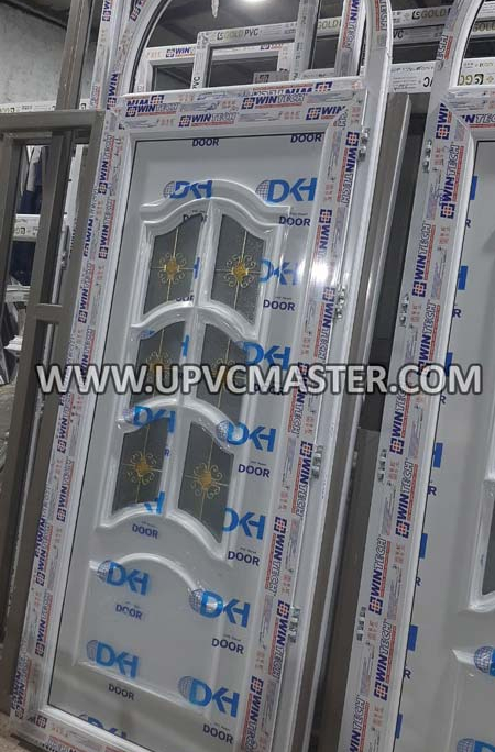 پنجره دوجداره هلالی با شیشه دکوراتیو پنجره دوجداره هلالی با شیشه دکوراتیو